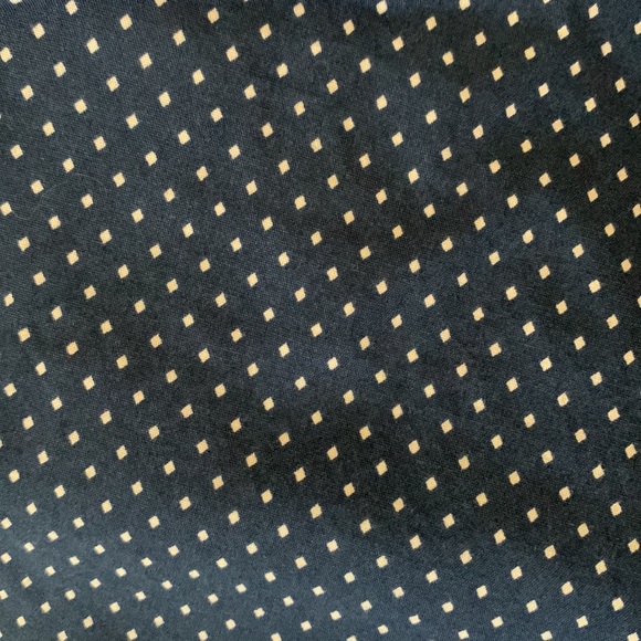 Michael Kors blue dotted long sleeve dress shirt Sz 15, 32/33 Slim fit - Picture 6 of 6